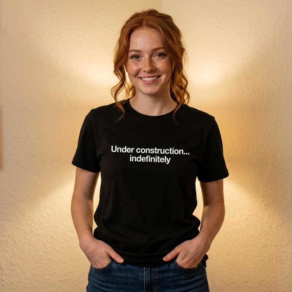 Custom Humour Text Tee